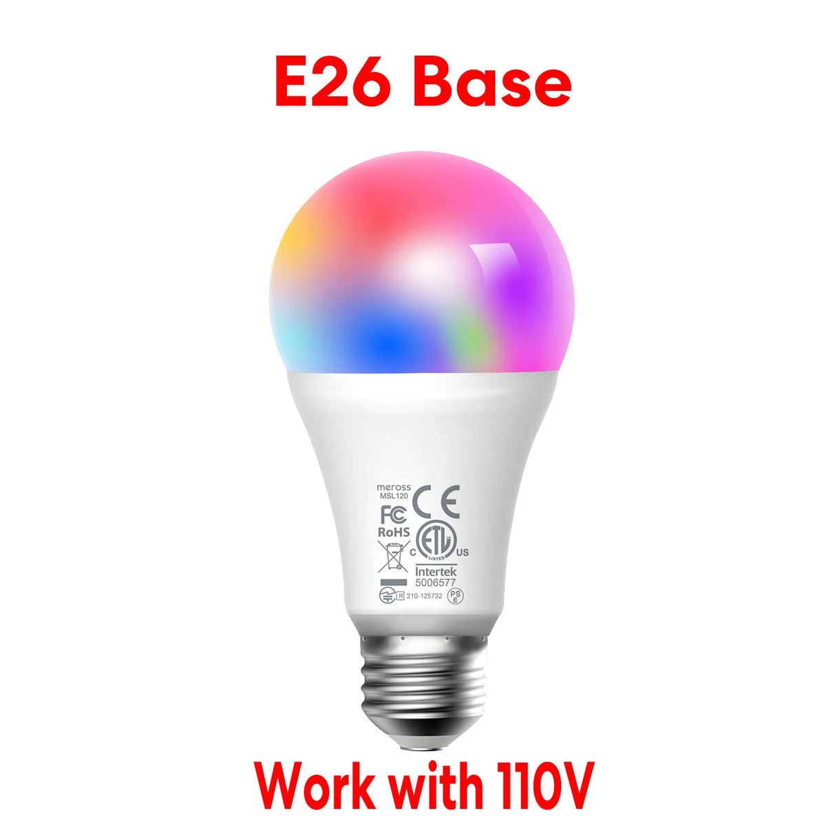 Refoss WLAN Glühbirne E27 - Vintage LED Smart Mit Alexa & Google Assistant