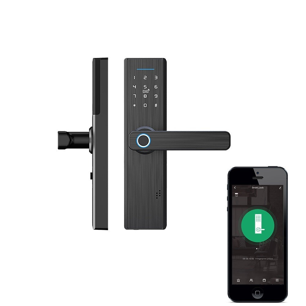 YAVIS WiFi Türöffner System - Fingerprint & Code Zugangskontrolle Mit App